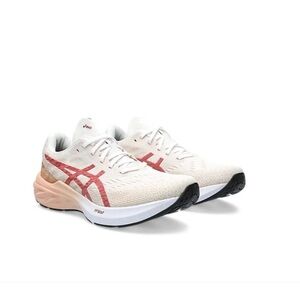 ASICS Women's Athletic Shoes - Cream and Pink